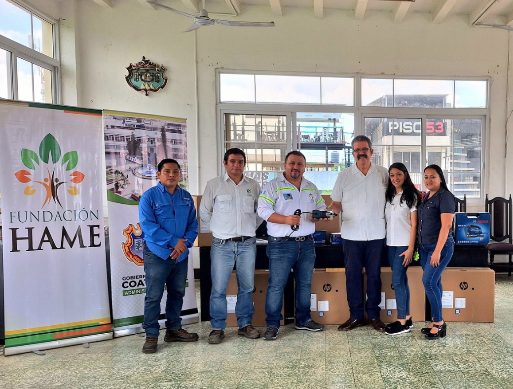 Donación Fundación HAME ebanistería